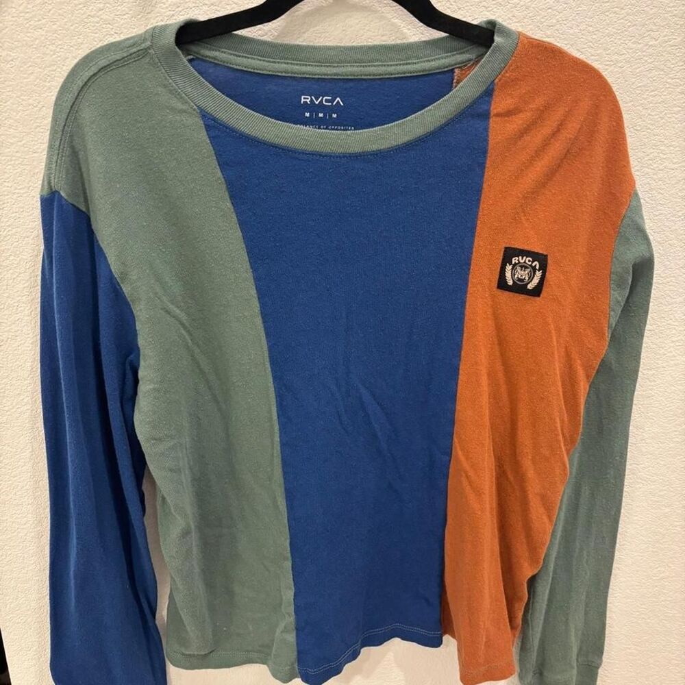 RVCA Women's colorblock Shirt